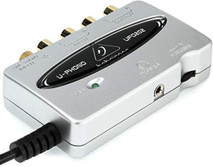 Behringer U-Phono UFO202 Audiophile USB/Audio Interface with Built-in Phono Preamp